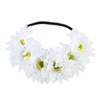 Sunflower Flower Crown Pride Party Rainbow Daisy Headband Floral Crown Headpiece