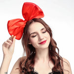 Women Huge Bow Headband Hairband Hair Hoop Costume Accessories