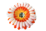 Crystal Gerbera Daisy Flower Hair Clip Crochet Headband Hat Accessories